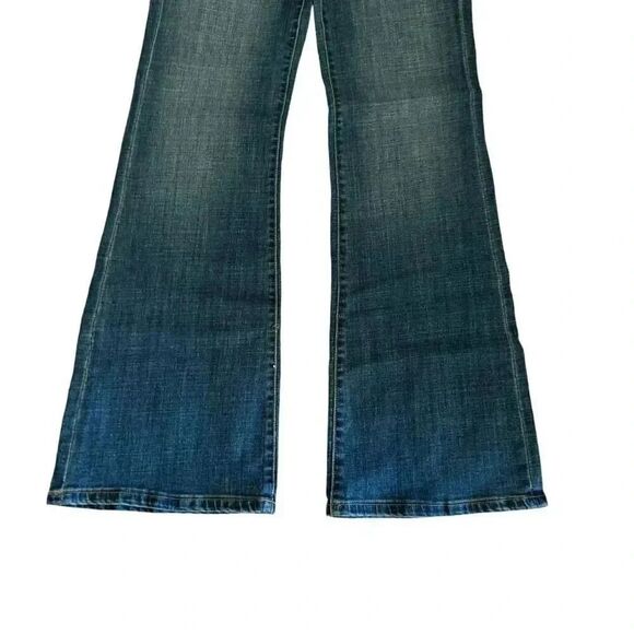 Liverpool Lucy High Rise Fly Button Bootcut Tall Long Dark Wash SZ 10 #2243 - Picture 6 of 14